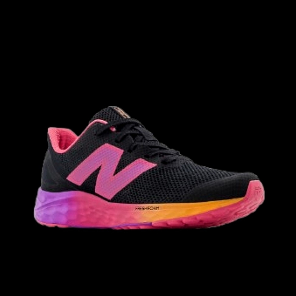 New Balance Fresh Foam Arishi v4 Womens Size 8.5/Kids 7 Black Passion Fruit